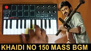 Khaidi No.150 Mass Bgm | cover By Raj Bharath #Devisriprasad #Chiranjeevi