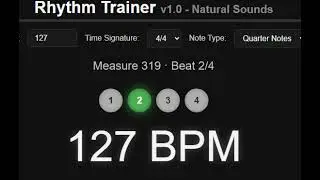Metronome 127 BPM