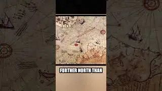 The 1513 World Map: Did Pyrrhe Rhys Get It All Wrong?  #shortsvideo #short #shorts #shortvideo