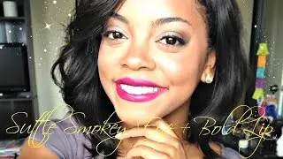 Makeup Tutorial | Suttle Smokey Eye + Bold Lip