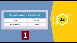 project using javascript & Answering questions (part 1)