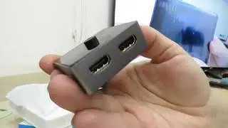 Switch HDMI 2.0 4K Vention Bi-Direcional 2 entradas 1 sa&iacute;da ou 1 entrada 2 sa&iacute;das; e 7&ordm; Cabo HDMI 2