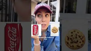 Печенье с шоколадной крошкой или кола?