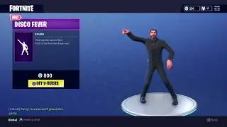 NEW DISCO FEVER EMOTE (Fortnite Battle Royale)