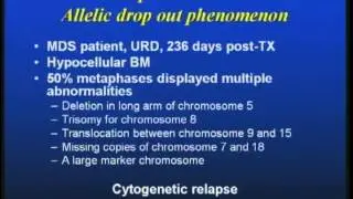 Engraftment Monitoring Following Human Stem Cell Transplantation - Shalini Pereira, Ph.D.