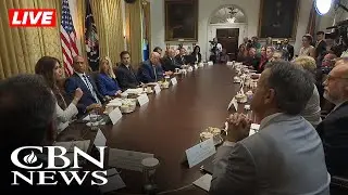 LIVE: President Trump Holds Cabinet Meeting | CBN News