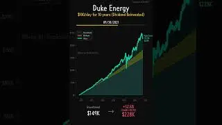 Duke Energy (DUK) - 10-Year Dollar Cost Averaging Analysis | $100 Daily Investment