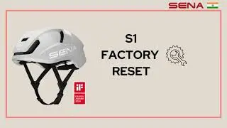 Sena S1 Smart Cycling Helmet Factory Reset. #SenaS1 #smarthelmet #cyclinglifestyle #ridesmart