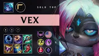 Vex Top vs Zed - NA Master Patch 25.22