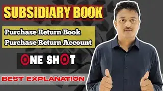 Subsidiary book class 11|| Purchase return book || #class11accounting #class11account