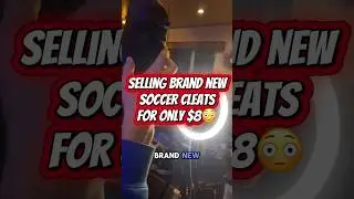 Selling Brand New Soccer Cleats for ONLY $8 on WHATNOT🫢 #auction #jordan #sneakers #reseller #viral