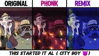 CITY BOY! 🖤 Phonk Version, Remix version| Savage Viral Meme Edit