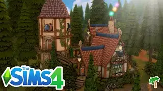 Alchemist's Forest Home & Shop 🌲 The Sims 4 Speed Build | No CC