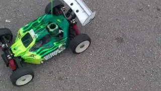 ansmann virus 1/8th nitro buggy .21 size engine