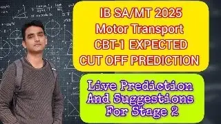 IB SA Motor Transport 2025 | Cut Off Prediction & Safe Score | IB Result Analysis | Raghukul Academy