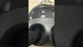Nice foot massager 5 adjustable intensity, heating function,adjustable time setting , 3 massage mode