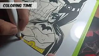 Batman - Time-lapse Drawing - Moes Art