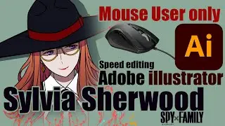 Sherwood, Sylvia Vector wallpaper Adobe illustrator (mouse User Only)
