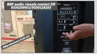 #SMProfessional  CLIO - 257 #sound testing #explain  #ahuja Showroom visakhapatnam
