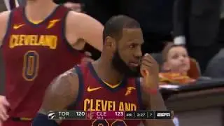 Lebron James James Harden Flops On Serge Ibaka!