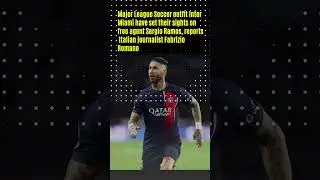 Inter Miami line up move for Messi&rsquo;s ex PSG teammate Sergio Ramos