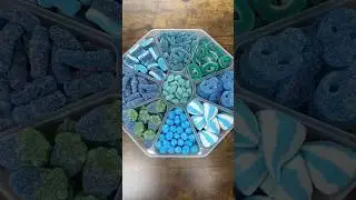 🍬🔵Our new Blue Raspberry Candy Platter is here!🔵🍬 #shorts