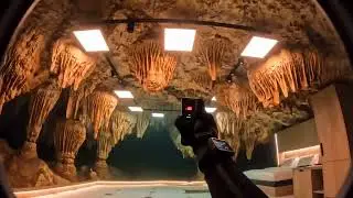 This man Built a SECRET HOUSE inside an UNDERWATER CAVE Building a house in the open sea (ASMR) 10M