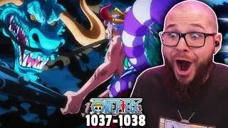 KAIDO vs YAMATO! One Piece Episode 1037-1038 Reaction