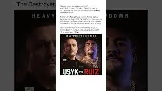 Andy Ruiz REPLACES Deontay Wilder 😱