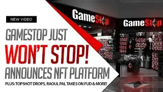 $GME ANNOUNCES NFT PLATFORM! Plus, TopShot Drops, Raoul Pal Tweets & MORE! | Market Mania | Ep 133