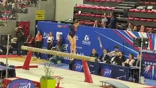 Alisson Lapp - Finale Poutre Senior (BB) - Championnat de France Élite 2025 🇫🇷