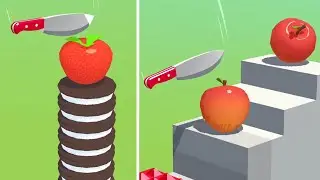 Slice It All Game! Very Satisfying and Relaxing ASMR Slicing Video