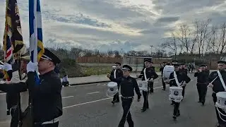 Light of Foot Memorial parade 2025 - Sons of the Somme Flute Band