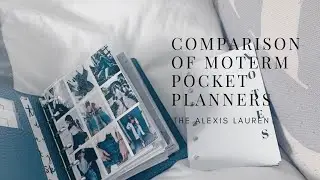 COMPARISON OF MOTERM POCKET PLANNERS // ORIGINAL VS. VERSA DESIGN POCKET RINGS REVIEW