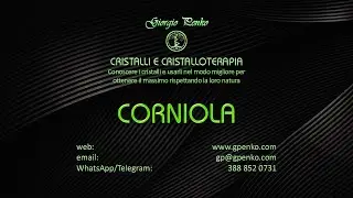 cristalloterapia - corniola