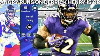 MOST POWERFUL RUNNING BACK WITH ANGRY RUNS IS A PROBLEM DERRICK HENRY MADDEN 25