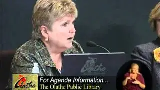 Olathe District Schools Board of Education Meeting July 2006 Part 3