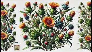 C&aacute;rtamo (Carthamus tinctorius)