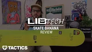 Lib Tech Skate Banana 10 Year Retro 2017 Snowboard Review - Tactics