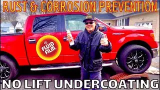 FLUID FILM RUST & CORROSION PREVENTION PROTECTION UNDERCOATING & AIR GUN AEROSOL DOOR HOOD TRUNK KIT