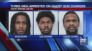 3 Springfield men arrested for possession of firearms, including ghost gun