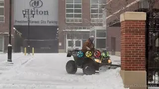Winter storm arrives in Kansas City - 12/22/2022