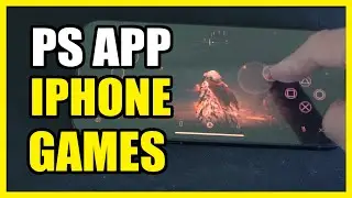 How to use Playstation App on Iphone to Remote Play PS5 Games (Easy Tutorial)