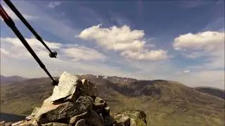 Hill Walking up Stob an Aonaich Mhoir June 2021