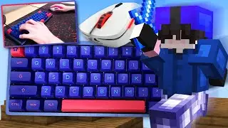 Custom Keyboard + Mouse Sounds ASMR | Hypixel Bedwars