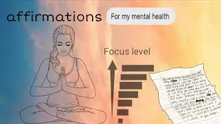 Good health, affirmations, example video 