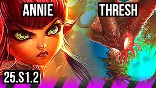 ANNIE & Aphelios vs THRESH & Kai'Sa (SUP) | Comeback | KR Master | 25.S1.2