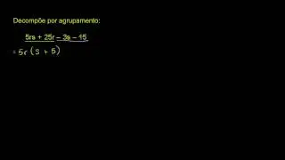 Exemplo: agrupamento básico - Khan Academy em português (10º ano)