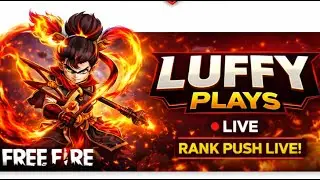 🔴 Free Fire Live 🔥 Rank Push Live | LUFFY PLAYS