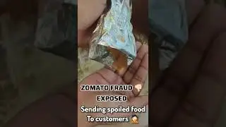 Zomato fraud cheating customers worst customer service 👎🏻 #zomato #zomatoorder @zomato